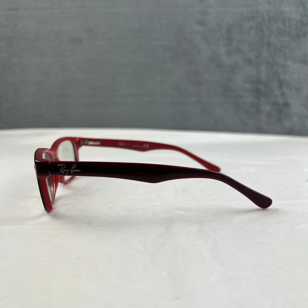 RAY BAN Kids RB1531 3592 Burgundy Eyeglasses 46-16-125 - Flex Frames Only